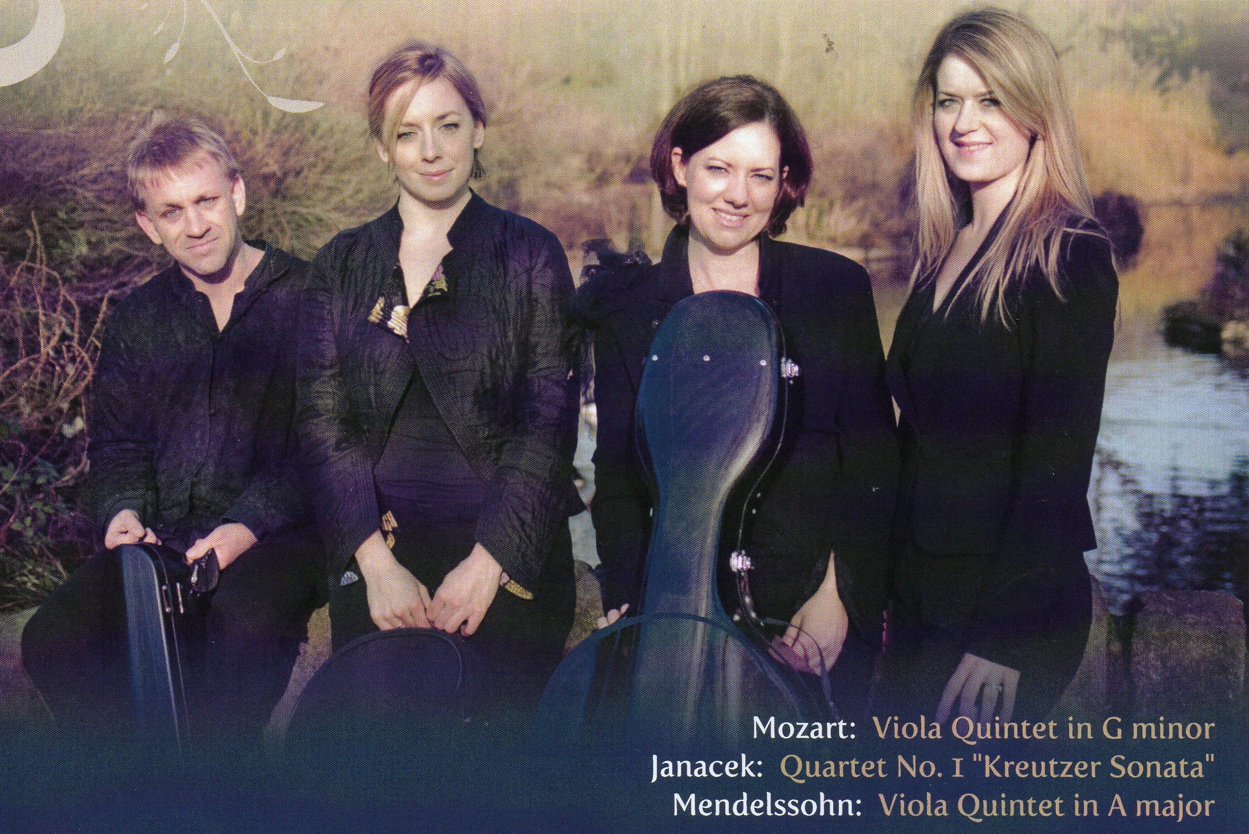 VIOLA QUINTET OPENS CHAMBER MUSIC SEASON IN WATERFORD