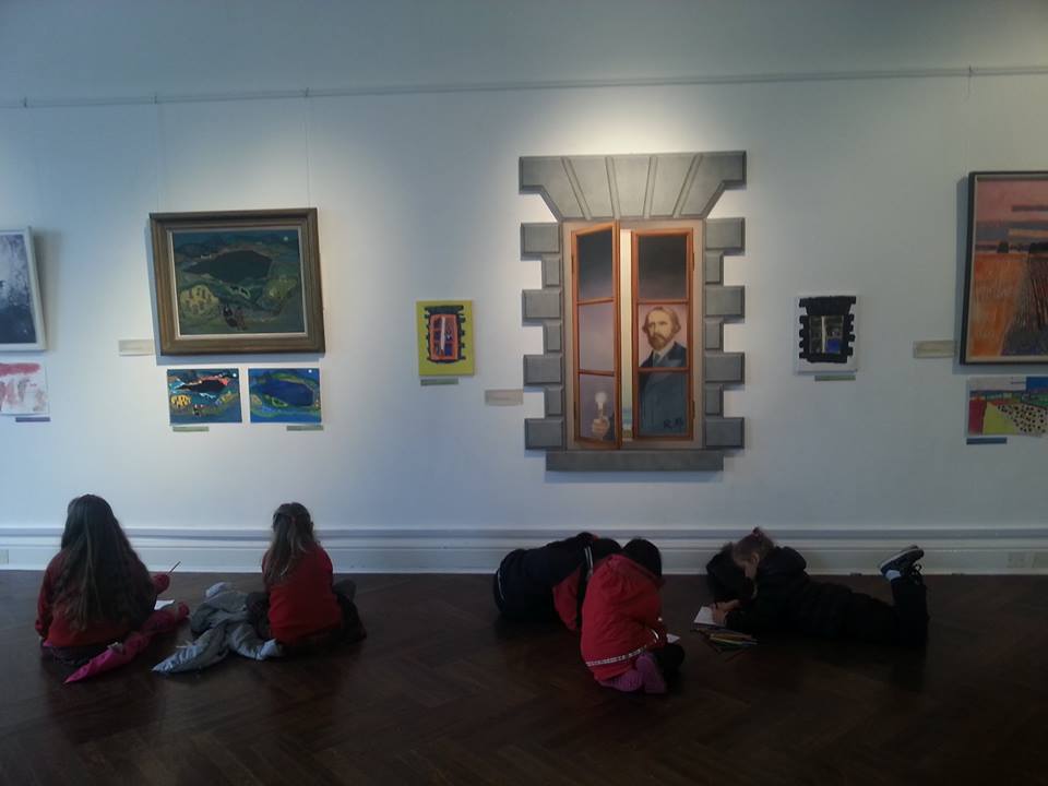 ARTS COUNCIL ART COLLECTION EXHIBITED IN GARTER LANE