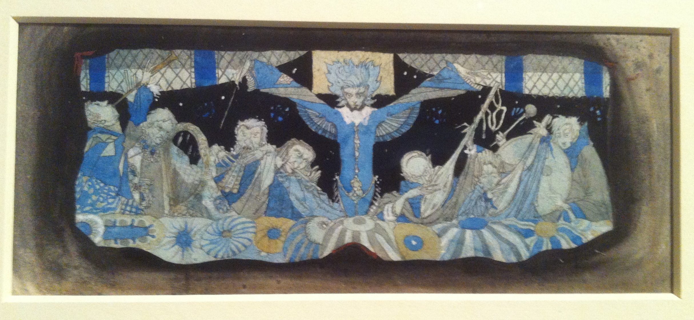 HARRY CLARKE SKETCH FROM ‘THE EVE OF ST. AGNES’