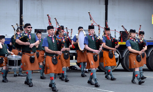 THE DE LA SALLE SCOUT PIPE BAND