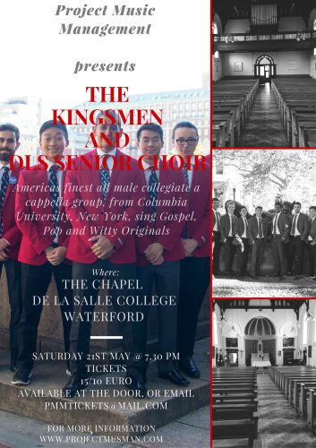 THE KINGSMEN AND DLS SENIOR CHOIR