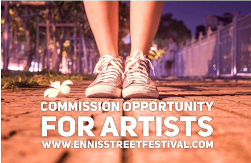ENNIS STREET ART FESTIVAL – COMMISSION OPPORTUNITY