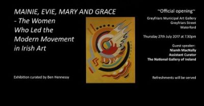 “MAINIE, EVIE, MARY AND GRACE” EXHIBITION IN GREYFRIARS!
