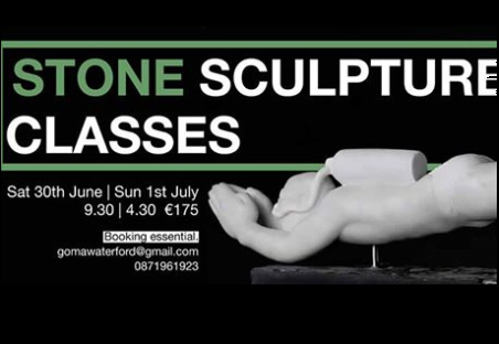 STONE SCULPTING WORKSHOP IN GOMA