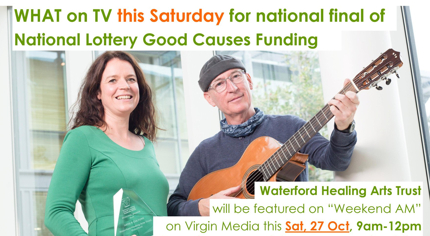 WATERFORD HEALING ARTS TRUST ON TV!