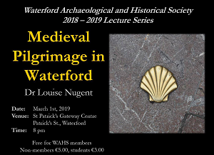 LECTURE: PILGRIMAGE IN MEDIEVAL WATERFORD