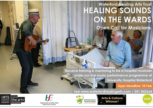 OPEN CALL: MUSICIANS FOR HEALING SOUNDS ON THE WARDS