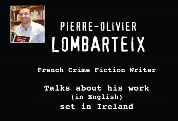 WRITER PIERRE-OLIVIER LOMBARTEIX TALKS CRIME FICTION
