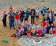 BEALTAINE FESTIVAL – MOSAIC ON THE BEACH