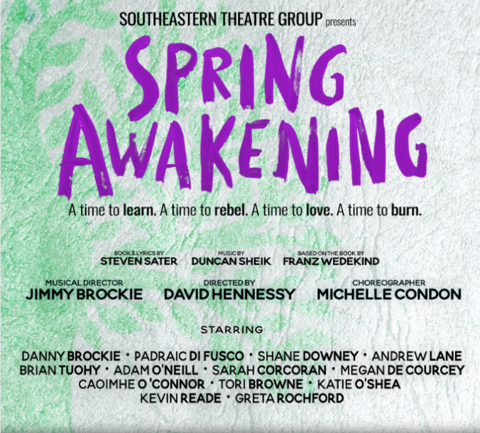 SPRING AWAKENING 11th-14th MAY AT GARTER LANE