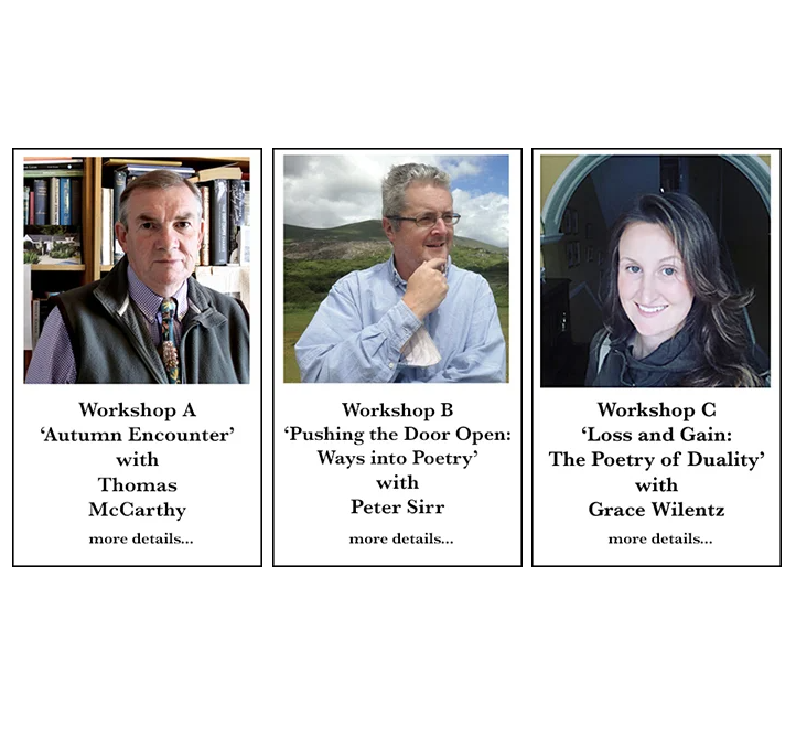 THE GALLERY PRESS ANNOUNCES AUTUMN ONLINE POETRY WORKSHOPS