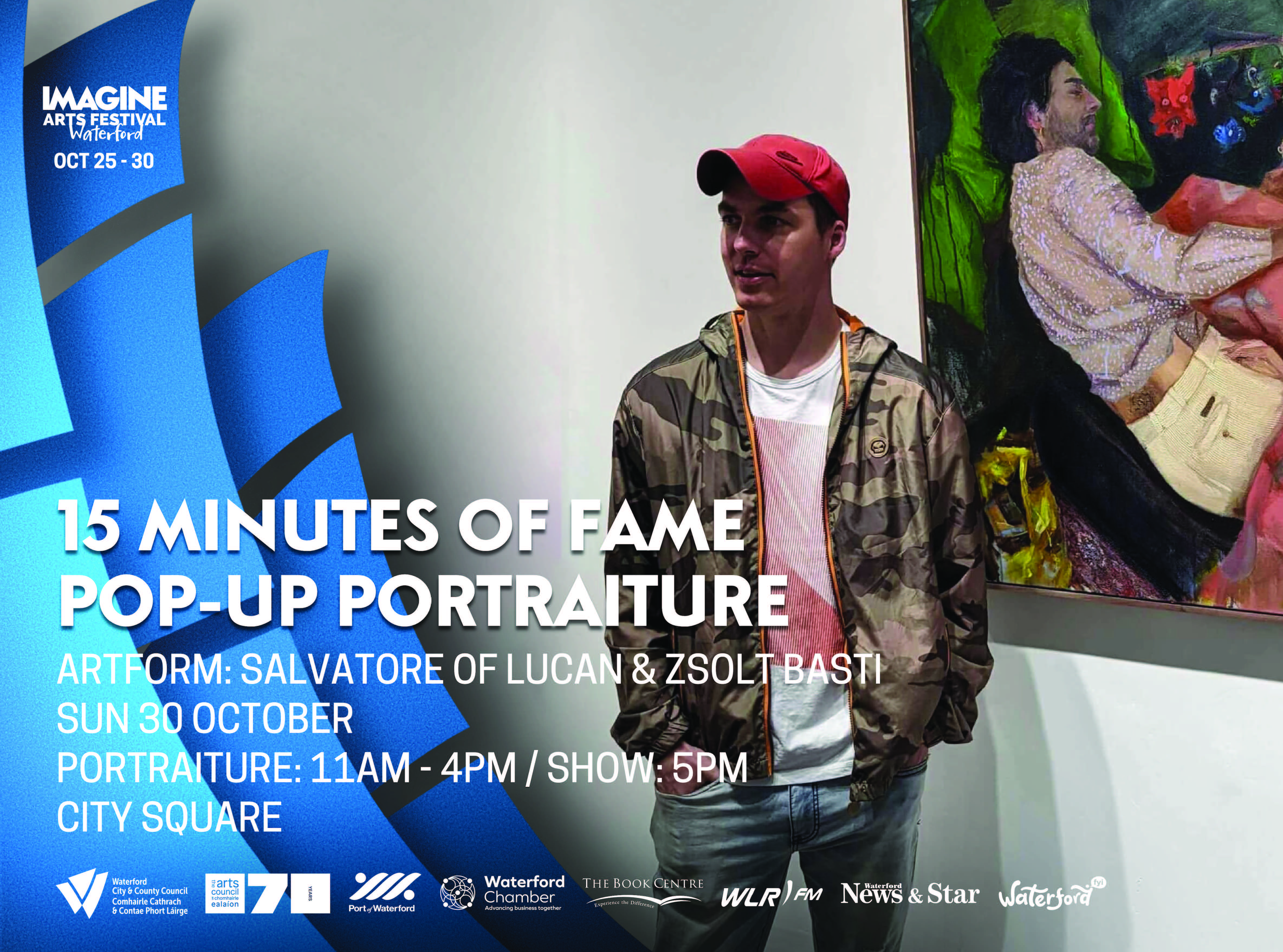 ’15 MINUTES OF FAME’ POP-UP PORTRAITURE