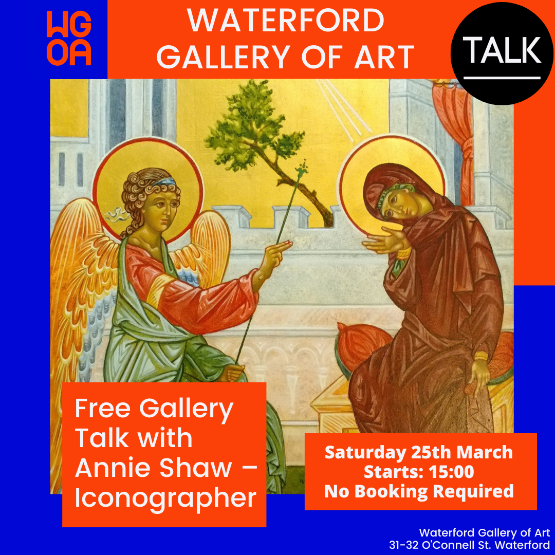 FREE ICONOGRAPHY ARTIST TALK AT WGOA