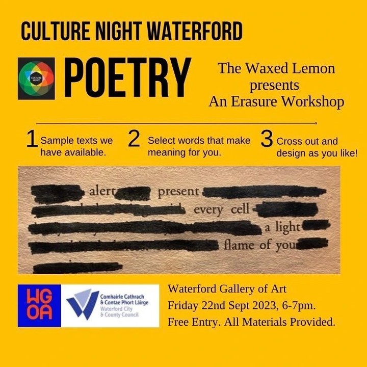 CULTURE NIGHT WATERFORD