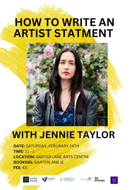 HOW TO WRITE AN ARTIST STATEMENT WITH JENNIE TAYLOR