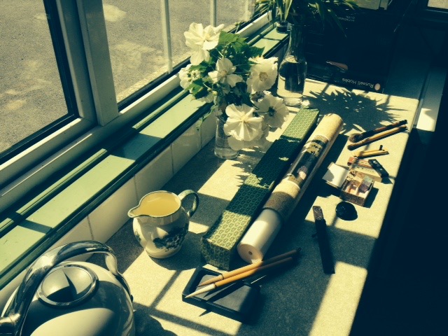 ONLINE  WORKSHOP/INTRODUCTION TO JAPENESE BLACK INK PAINTING WITH KAREN COLBERT