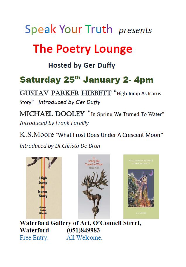 THE POETRY LOUNGE AT WGOA 25/01/25, 2PM