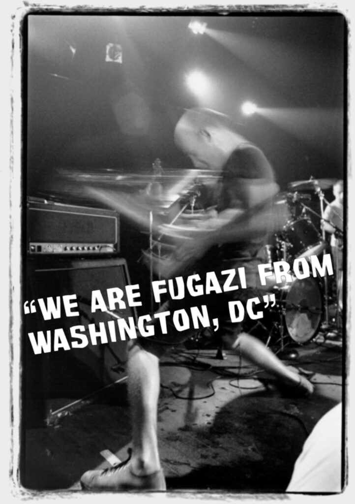 We Are Fugazi from Washington D.C. (film) – Fri 20th Jun – Garter Lane Arts Centre