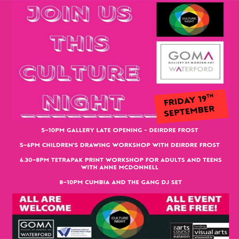 CULTURE NIGHT 2025 AT GOMA