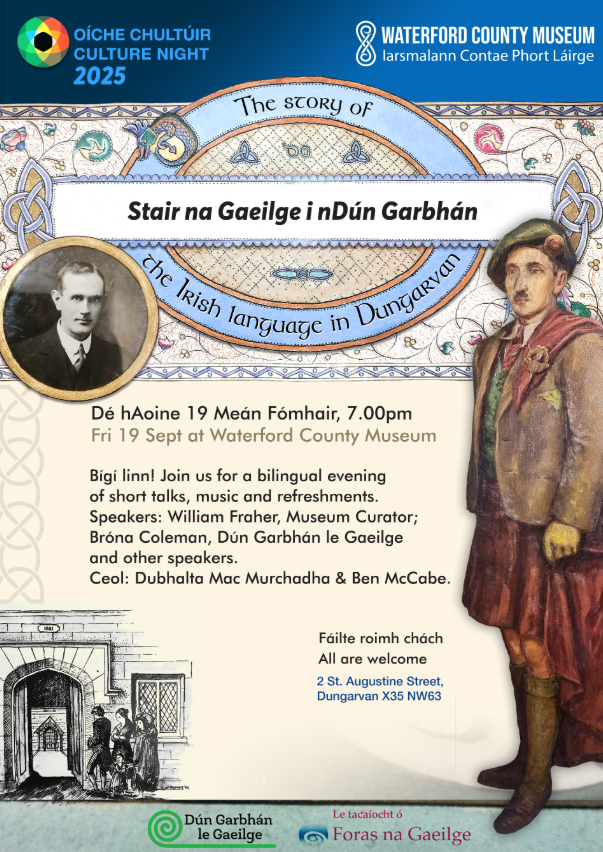 HISTORY OF DUNGARVAN ON CULTURE NIGHT