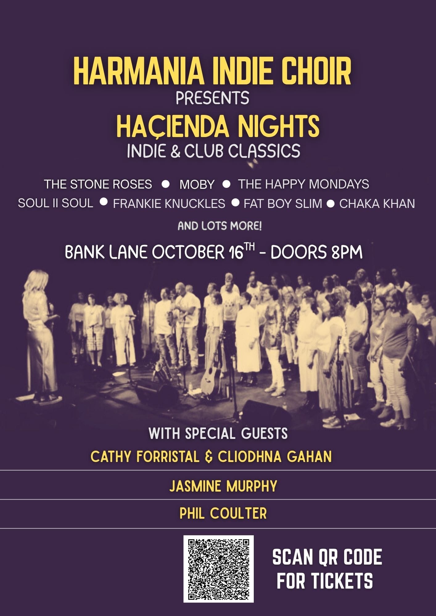 HARMANIA INDIE CHOIR PRESENTS HAÇIENDA NIGHTS