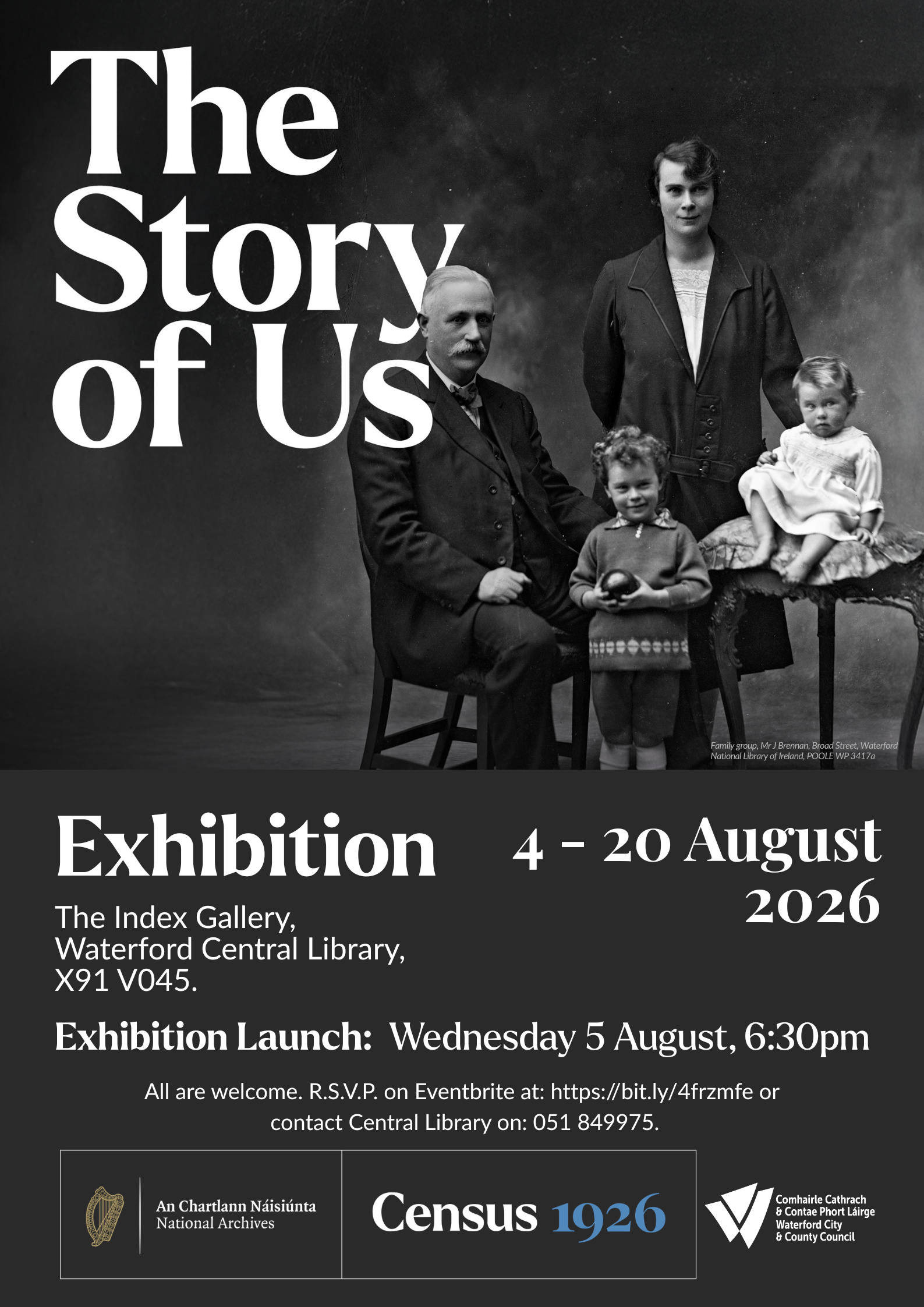 Exhibition – The Story of Us Independent Ireland and the 1926 Census