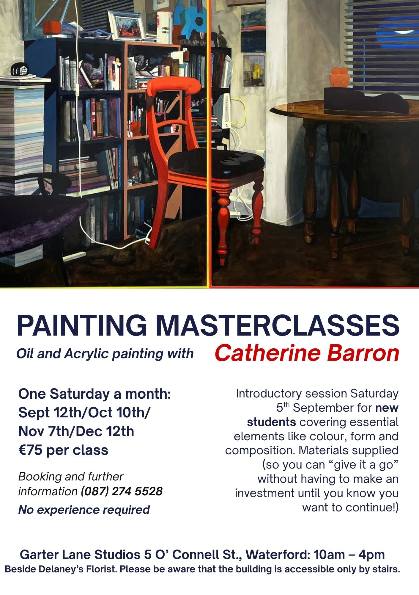 PAINTING MASTERCLASS WITH CATHERINE BARRON